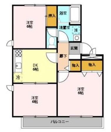 シンヤハンズ 1の物件間取画像